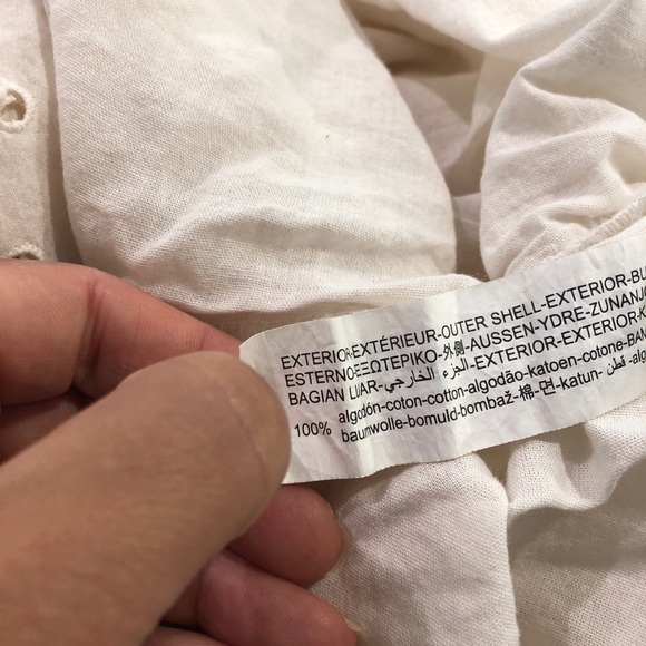 Zara kids | 10 | White Eyelet Dress - Picture 6 of 6